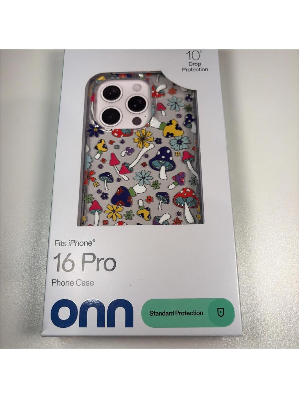 iPhone 16Pro Phone Case - Sparkles And Mushrooms Shockridge Interior